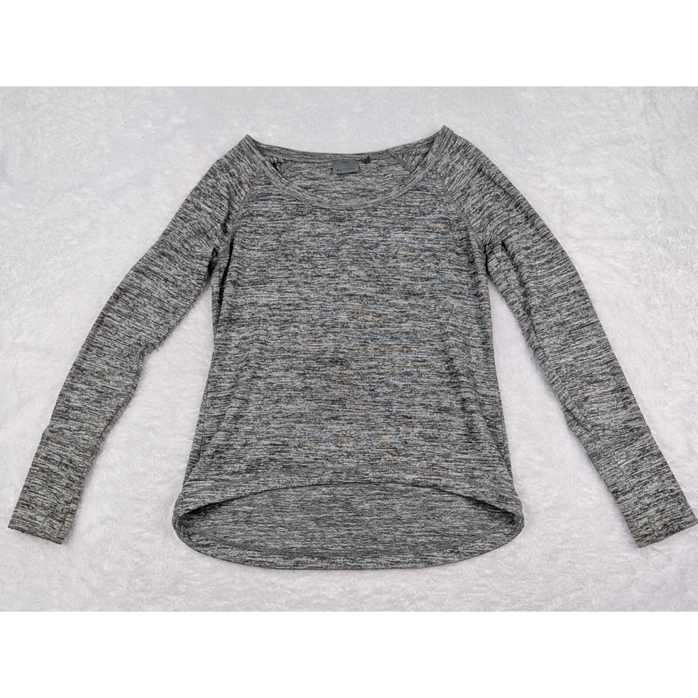 Athleta Sweater Women's S Heathered Gray‎ Pullover Long Sleeve